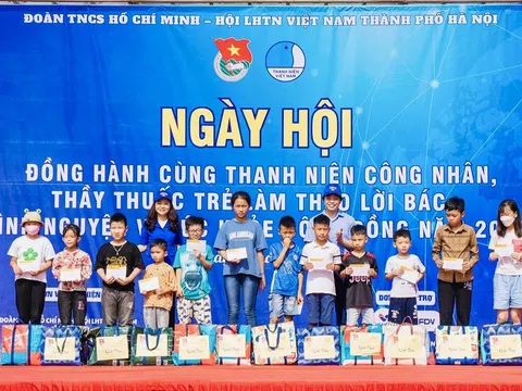 Sôi nổi các hoạt động hưởng ứng Ngày hội đồng hành cùng thanh niên công nhân Thủ đô năm 2023