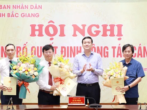 Bổ nhiệm nhân sự mới tại Bắc Kạn, Bắc Giang