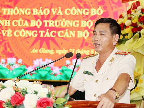 Đại tá Trần Văn Cung làm Phó Giám đốc Công an tỉnh An Giang