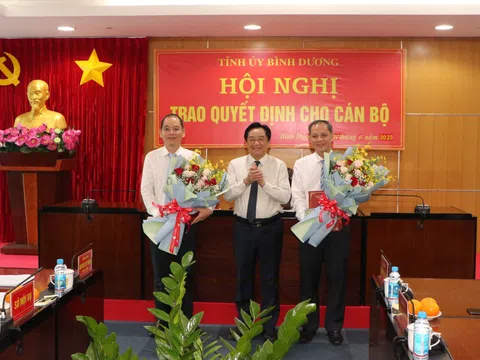 Bình Dương, Bình Thuận bổ nhiệm nhân sự mới