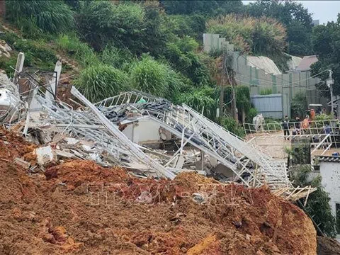 Sạt lở kinh hoàng tại Đà Lạt: Cứu được 5 người; tiếp tục công tác cứu hộ, cứu nạn