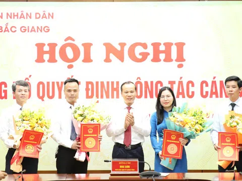 Bắc Giang, Đồng Nai bổ nhiệm nhân sự mới