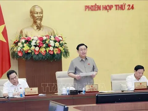 Khai mạc Phiên họp thứ 24 của Uỷ ban Thường vụ Quốc hội