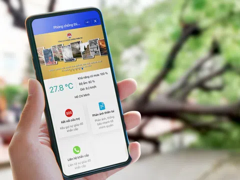 Ứng dụng hỗ trợ người dân Việt Nam phòng chống thiên tai