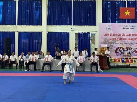 330 vận động viên Karate tranh cúp Tân An Phú