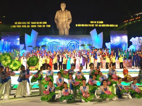 Nhiều hoạt động sôi nổi tại Festival dân ca Ví, Giặm năm 2023