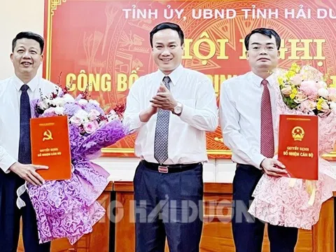 Hải Dương, Trà Vinh bổ nhiệm nhân sự mới