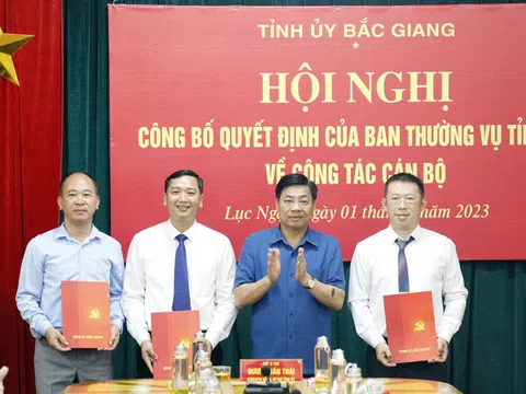 Bắc Giang, Bắc Kạn bổ nhiệm nhân sự mới