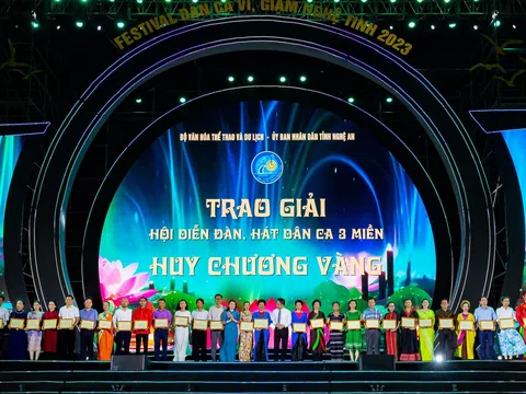 Thành công của Festival Dân ca Ví, Giặm: "Góp phần quảng bá hình ảnh, phát triển du lịch..."