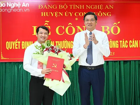 Bổ nhiệm nhân sự tại Nghệ An, TP.HCM