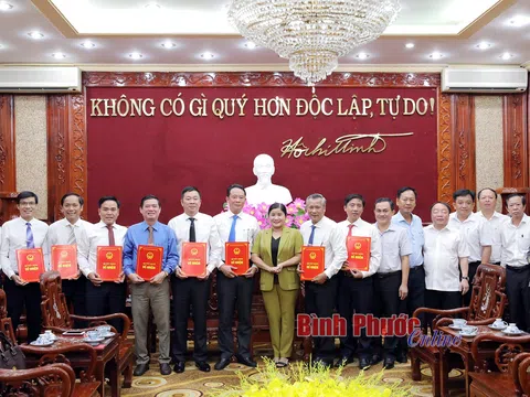 Bình Phước, Bình Thuận bổ nhiệm nhân sự lãnh đạo mới