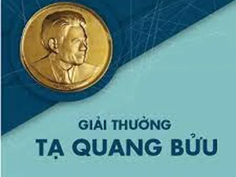 Sửa tiêu chuẩn xét tặng Giải thưởng Tạ Quang Bửu