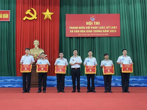 Vùng 5 Hải quân: Hội thi “Thanh niên với pháp luật, kỷ luật và văn hóa giao thông” năm 2023