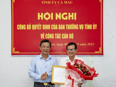 Cà Mau, Đồng Tháp bổ nhiệm loạt nhân sự mới