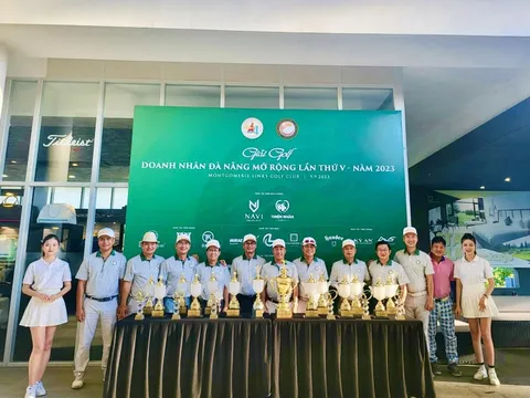 Doanh nhân cả nước tham dự giải golf mở rộng tại Đà Nẵng