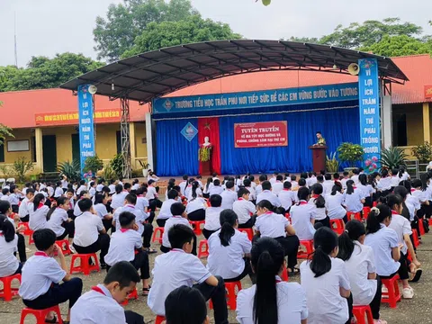 Trường Tiểu học Trần Phú: Phấn đấu thực hiện tốt nhiệm vụ năm học 2023-2024