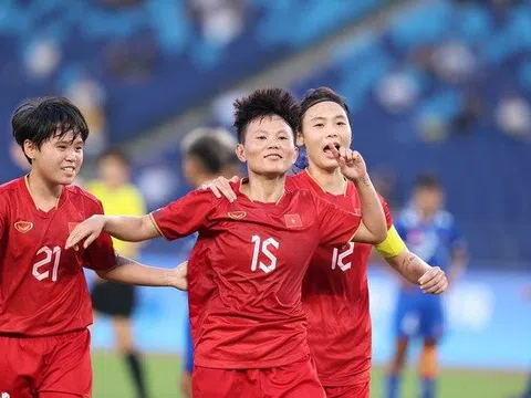 ASIAD 19: Tuyển bóng đá nữ Việt Nam thắng đậm Bangladesh