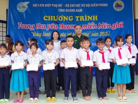 Quảng Nam: Tổ chức “Trung thu yêu thương miền biên giới” cho học sinh miền núi