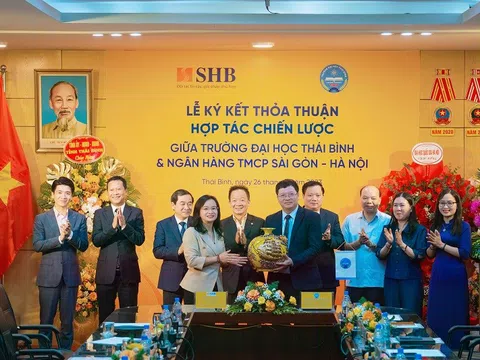 SHB hợp tác với Đại học Thái Bình nâng cao chất lượng đào tạo và nguồn nhân lực