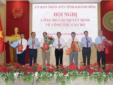 Bổ nhiệm loạt nhân sự mới tại Khánh Hoà, Đồng Nai