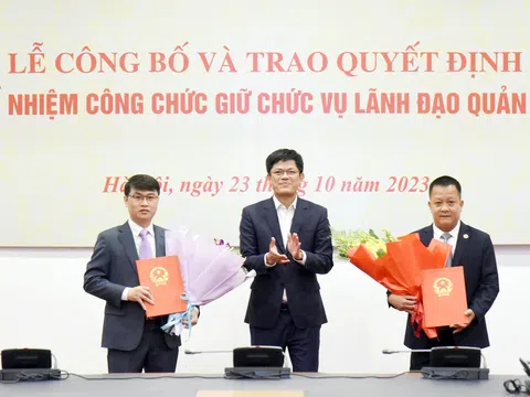 Văn phòng Quốc hội, Thanh tra Chính phủ bổ nhiệm nhân sự mới