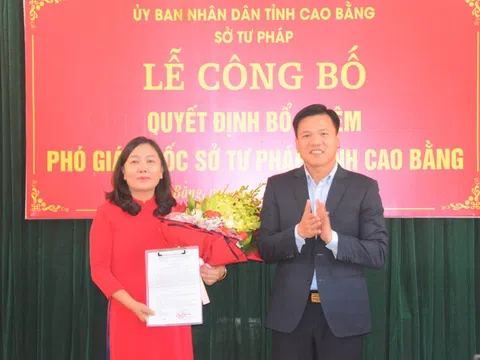 Cao Bằng, Phú Yên kiện toàn bổ nhiệm lãnh đạo mới