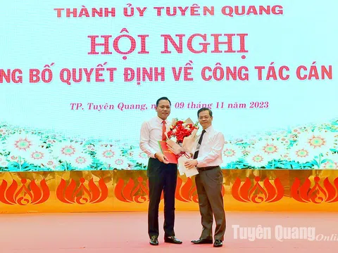 Kiện toàn nhân sự tại Bình Thuận, Tuyên Quang