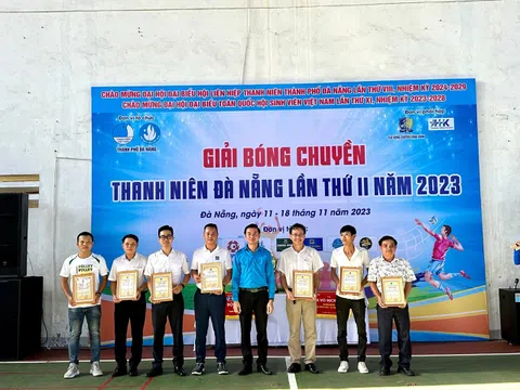 Hơn 300 vận động viên tham gia giải bóng chuyền thanh niên Đà Nẵng năm 2023