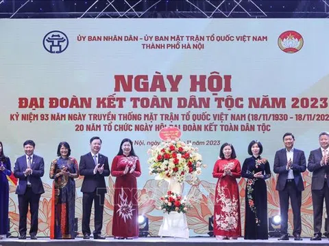 Hà Nội lần đầu tiên tổ chức Ngày hội Đại đoàn kết toàn dân tộc quy mô cấp thành phố