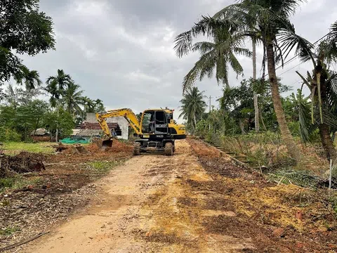 Quảng Nam: "Hiến đất mở đường - việc làm ý nghĩa"