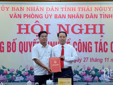 Điều động, bổ nhiệm nhân sự tại Bà Rịa - Vũng Tàu và Thái Nguyên