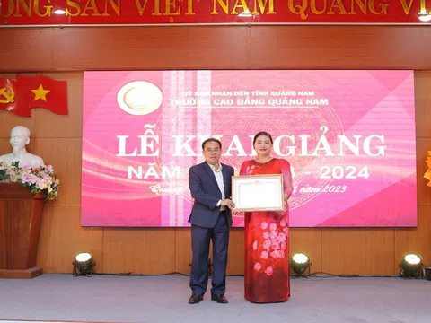 Trường Cao đẳng Quảng Nam khai giảng năm học mới 2023 - 2024