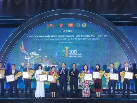 Herbalife Việt Nam được vinh danh Top 100 doanh nghiệp bền vững Việt Nam 2023