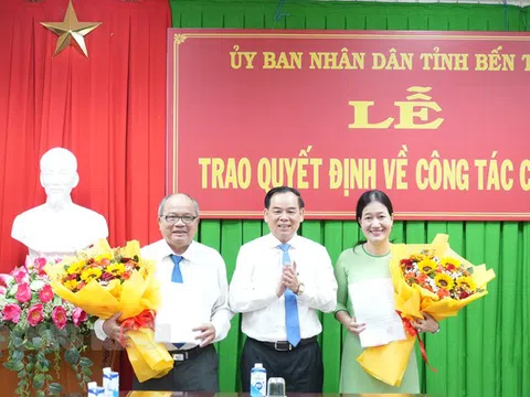 Bổ nhiệm nhân sự mới tại Bến Tre, Bà Rịa - Vũng Tàu