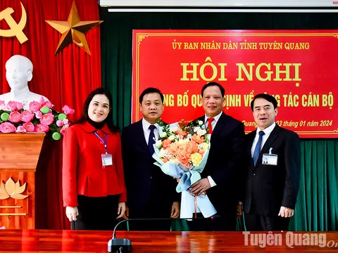 TP.HCM, Tuyên Quang bổ nhiệm nhân sự mới