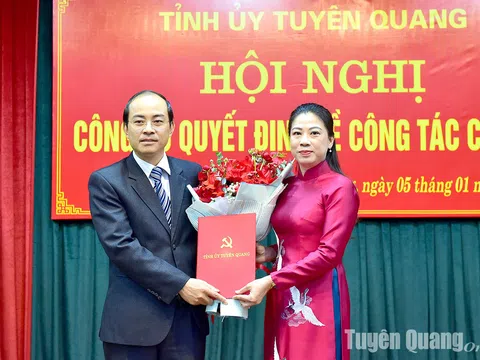 Bổ nhiệm nhân sự mới tại Tuyên Quang, Thái Nguyên