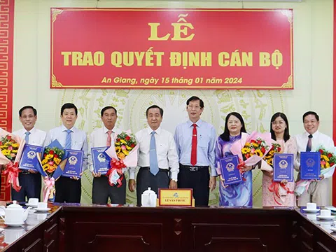 Bổ nhiệm nhân sự mới tại Sóc Trăng, An Giang