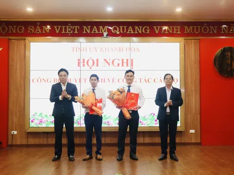 TP.HCM, Khánh Hòa bổ nhiệm nhân sự mới