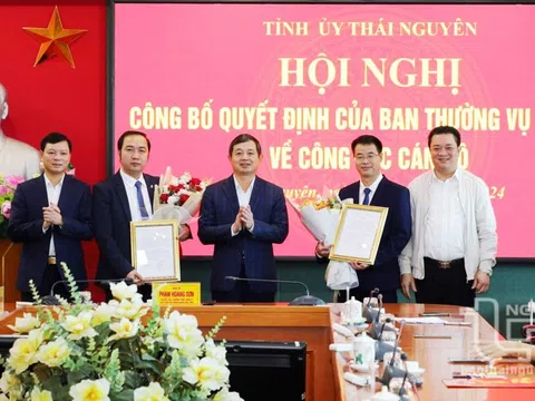 Thái Nguyên, Sơn La bổ nhiệm nhân sự mới