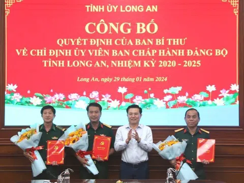 Long An, Phú Yên kiện toàn nhân sự mới