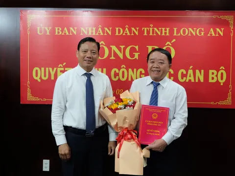 Nghệ An, Long An bổ nhiệm nhân sự mới