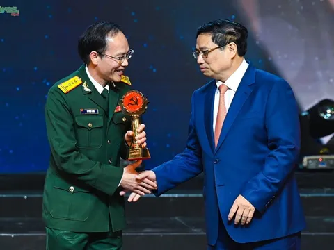 Báo Quân đội nhân dân đoạt 1 giải A, 1 giải B Giải Báo chí toàn quốc về xây dựng Đảng (Giải Búa liềm vàng) lần thứ VIII - năm 2023