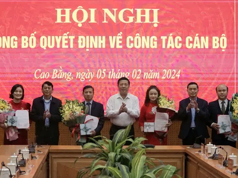 Cao Bằng, Quảng Bình kiện toàn nhân sự mới