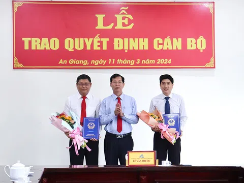 Bổ nhiệm nhân sự mới tại Quảng Nam, An Giang