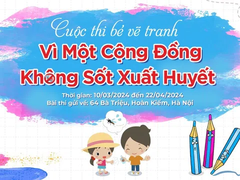 Phát động cuộc thi vẽ tranh “Vì một cộng đồng không sốt xuất huyết”