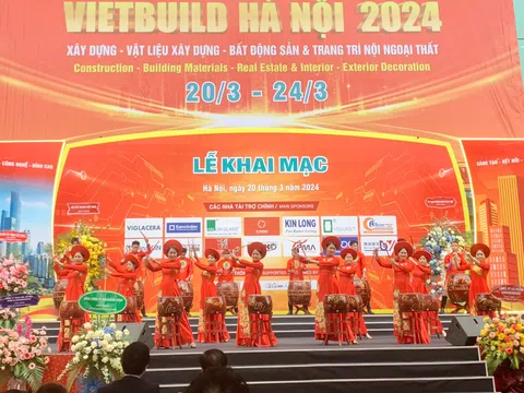 Khai mạc Triển lãm quốc tế Vietbuild Hà Nội 2024 lần thứ nhất