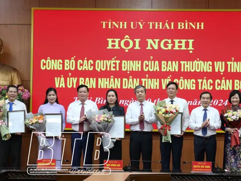 Thái Bình, Lào Cai kiện toàn nhân sự mới