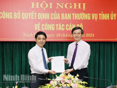 Bổ nhiệm nhân sự tại Ninh Bình và Đồng Nai