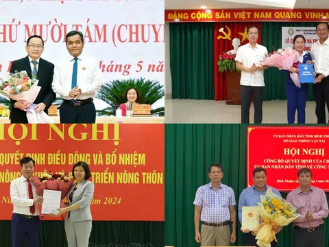 Bổ nhiệm Giám đốc Sở; bầu tân Chủ tịch thị xã