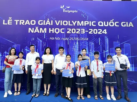 Trường Tiểu học số 1 thị trấn Tân Uyên 4 năm liền đạt giải cao tại sân chơi Violympic cấp Quốc gia